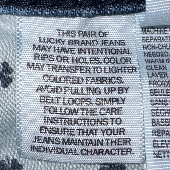 Men’s Lucky Brand 363 Straight Jean - Picture 11 of 11